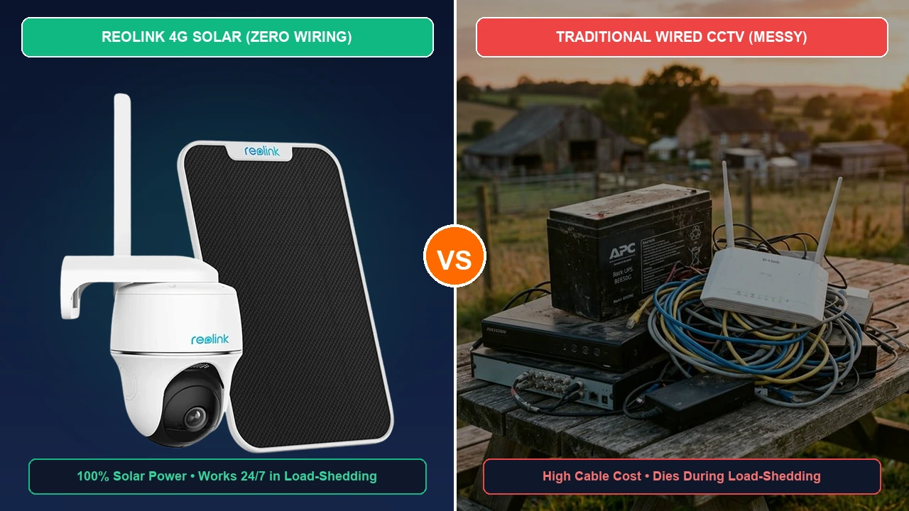 Solar vs Wired CCTV Cost Comparison